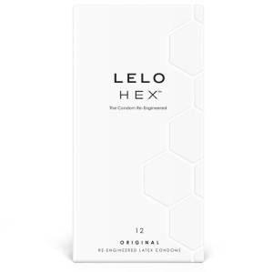 Prezervative Premium LELO HEX™ Original – Pachet 12 bucăți