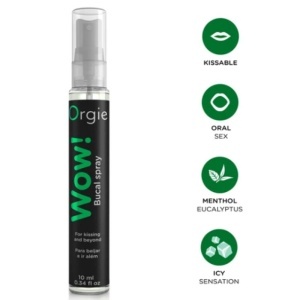 Spray Bucal Orgie WOW! Mentol și Eucalipt 10ml - Img 2