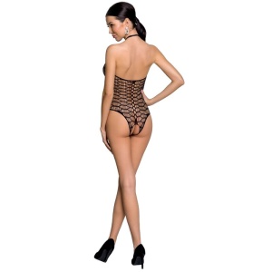 Bodystocking Negru cu Dantelă Passion BS087 | Mărime Unică - Img 2
