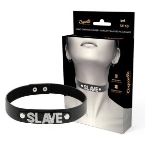 Colier Vegan Slave Coquette Chic Desire – Choker BDSM Reglabil