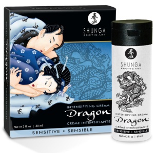 Cremă Stimulatoare Hot & Cold Shunga Dragon Sensitive 60 ml – Cu Extracte Naturale pentru Cupluri