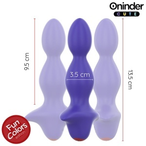 Dilatator Anal Vibrant Inteligent Oninder Cute Love Butt – Cu Control prin Aplicație Bluetooth, 9 Moduri și Rezistență la Apă - Img 2