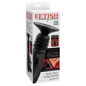 Fetish Fantasy - Clemă pentru dildo Body Dock Thruster cu 7 moduri de împingere, negru - Img 5