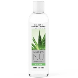 Gel de Masaj Nuru 2-în-1 Mixgliss NÜ Aloe Vera – Experiență Japoneză (150ml)