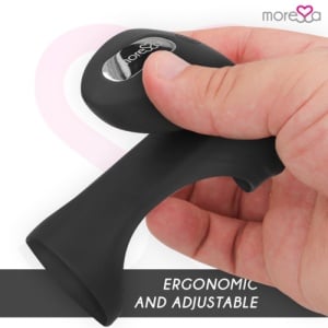 Inel Vibrator MORESSA Brandon cu Capac – Stimulator Clitoridian, Reîncărcabil USB - Img 5