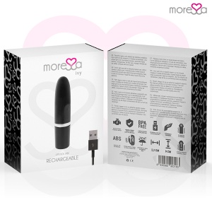 Mini Vibrator de Călătorie Negru, Reîncărcabil și Rezistent la Apă - Img 3