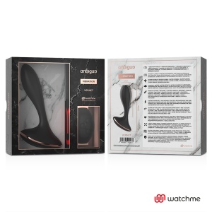 Plug Anal Vibrant Vernet WATCHME – Din Silicon Medical, cu Ceas Inteligent pentru Control de la Distanță, 7 Moduri și Intensitate Reglabilă (15.5 cm) - Img 7