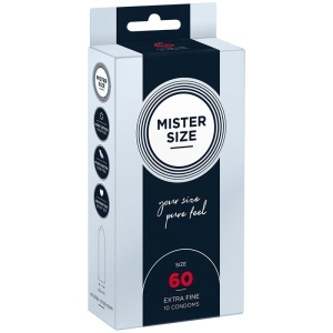 Prezervative XL Mister Size 60 mm – Pachet 10 bucăți - Img 2