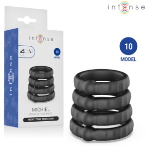 Set 4 Inele pentru El cu Dimensiuni Diferite