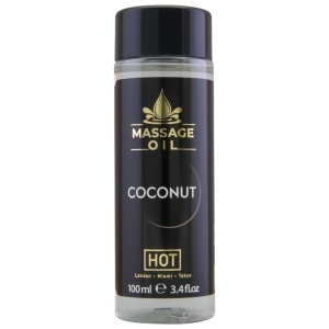 Ulei de Masaj cu Efect de Încălzire și Aromă Exotică de Nucă de Cocos, 100 ml