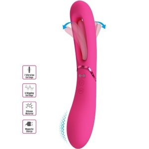 Vibrator Ergonomic pentru Punctul G ROMANCE Lexie – 7 Vibrații și Mișcare de Seducție - Img 5