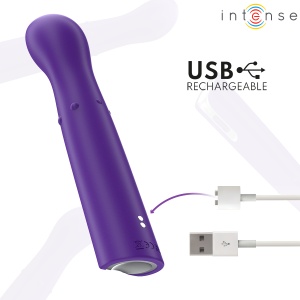 Vibrator G-Spot „Helena Beads” cu Mișcare Sus-Jos și Perle Interne (10 Vibrații, Impermeabil, Încărcare Magnetică) - Img 2