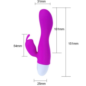Vibrator Inteligent de Călătorie Kyle – 30 de Moduri, Silicon Luxos, USB, cu Geantă - Img 3