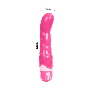 Vibrator Realist The Realistic Cock Roz – 21.8 cm, 10 Funcții de Vibrație - Img 3