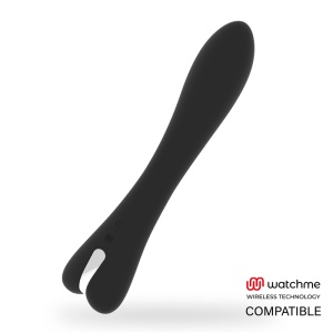 Vibrator Ryan Brilly Glam din silicon, telecomandă WatchMe inclusă, iluminare LED, reîncărcabil USB - Img 5