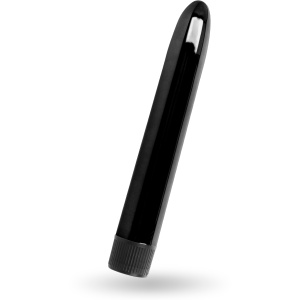Vibrator Vito Intense din ABS, de mărime medie, 17 cm, Negru - Img 2