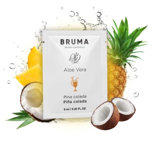 Gel Lubrifiant BRUMA – Aloe Vera & Aromă de Pina Colada, 6 ml (Format Voiaj)