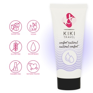 Lubrifiant Intim Premium Kiki Travel – Formulă Vegană cu Arome Naturale (50ml)