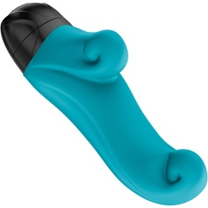 Mini Vibrator de călătorie Ocean Azur – Albastru / Azur, 36 Moduri, IPX7, 2xAAA - Img 3