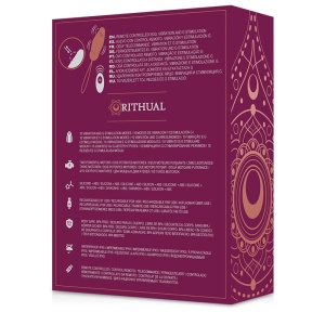 Oul Vibrator cu Telecomandă pentru Punctul G Rithual Priya - 10 Moduri, Două Motoare, IPX5, USB - Img 6