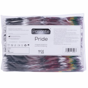 Prezervative Vegane Conice Pasante Pride Edition – Pachet Bulk 144 bucăți - Img 2