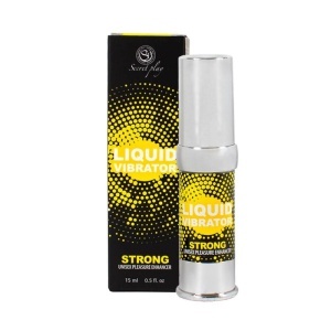 SecretPlay – Vibrator Lichid Stimulator Unisex: Senzații de Vibrație Intensă (15 ml, Airless)