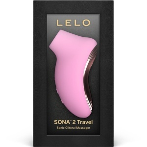 Stimulator Sonic pentru Clitoris LELO Sona 2 Travel – Roz, Tehnologie SenSonic, 12 Moduri, Impermeabil, USB - Img 4