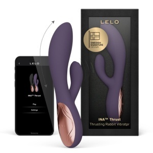 Vibrator Lelo cu Mișcare de Împingere – Silicon Premium, Tehnologie Dynamic Thrust și Conexiune Bluetooth