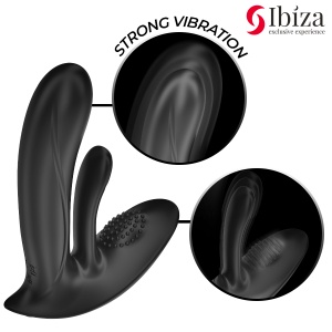 Vibrator Portabil Ibiza cu Stimulare Punct G, Clitoris și Telecomandă - Img 2