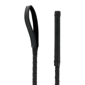 Darkness Bici BDSM Fetish Negru 70 cm – Cravașă Eroticǎ din PVC - Img 2