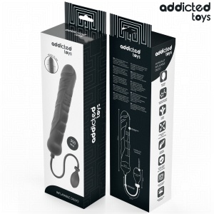 Dildo Gonflabil XL din Silicon Medical Addicted Toys – Model 3 cu Dimensiune și Grosime Reglabilă - Img 4