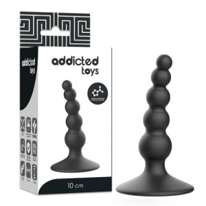 Dop Anal din Silicon Negru 10 cm pentru Începători - Img 3