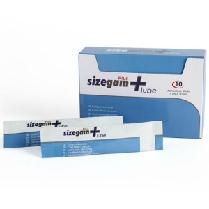 Lubrifiant Intim SizeGain Plus cu Efect Răcoritor – 10 Pliculețe Monodoză