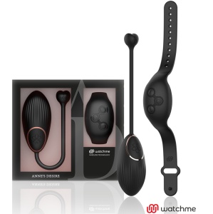 Ou Vibrator cu Telecomandă Ceas Watchme – Negru, 7 Moduri, 100% Impermeabil, USB