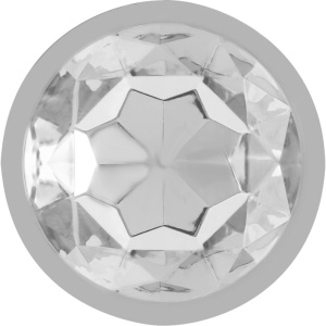 Plug Anal de Lux din Aluminiu Intense – Cu Cristal Albastru Strălucitor, Mărimea S (7 cm) - Img 7