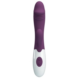Pretty Love – Vibrator Dublu „Snappy” pentru Punctul G și Clitoris (Mov, 30 Funcții) - Img 5