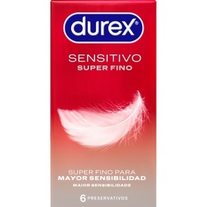 Prezervative Ultra-Subțiri Durex Super Thin Sensitive – Pachet 6 bucăți