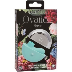 Stimulator Clitoridian și Corp Ovation Rave – Verde Acvatic, 10 Viteze, IPX7, Încărcare Magnetică USB - Img 8