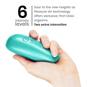 Stimulator Clitoridian Womanizer Starlet 3 – Tehnologie Pleasure Air, 6 Niveluri, IPX7, USB Magnetic - Img 4