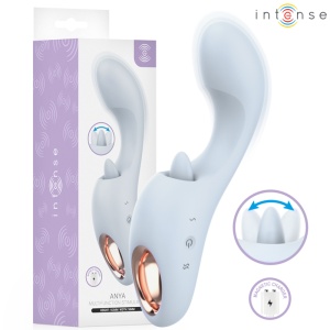 Stimulator Multifuncțional cu Vibrații și Mișcare Circulară Anya - Lavandă, IPX7, USB Magnetic