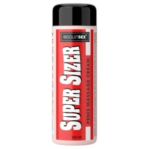 Super Sizer – Cremă pentru Îngrijirea și Masajul Penisului, 200 ml