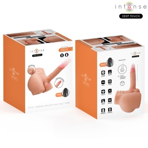 Tors Masturbator Premium Masculin Richie – Cu Anus Penetrabil, Dildo Realistic, Împingere și Vibrații cu Telecomandă (4.7 kg) - Img 5