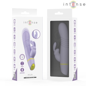 Vibrator Rabbit cu Mișcare de Împingere (Puls, 5 Vibrații, Silicon Ultra-Moale, USB Magnetic) - Img 5