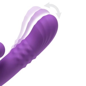 Vibrator Rabbit Fantasy For Her Harmoni Pro Purple | Stimulare Punctul G și Clitoris - Img 4