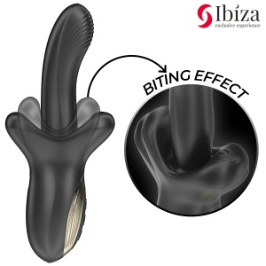 Vibrator rotativ premium IBIZA cu 3 motoare, rotație și funcție de „mușcătură” - Img 4