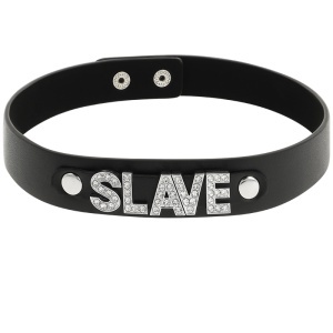 Colier Vegan Slave Coquette Chic Desire – Choker BDSM Reglabil - Img 2
