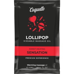 Coquette Chic Desire – Ulei de Masaj Sărutabil cu Efect de Încălzire, 10 ml