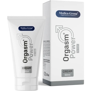 Cremă Stimulatoare pentru Erecție Orgasm Power For Men 50 ml – Cu Ginkgo Biloba, Unt de Shea și Aloe Vera - Img 3