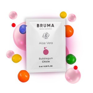 Gel Lubrifiant BRUMA – Aloe Vera & Aromă de Bubblegum, 6 ml (Format Voiaj)