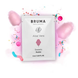 Gel Lubrifiant BRUMA – Aloe Vera & Aromă de Dulciuri, 6 ml (Format Voiaj)